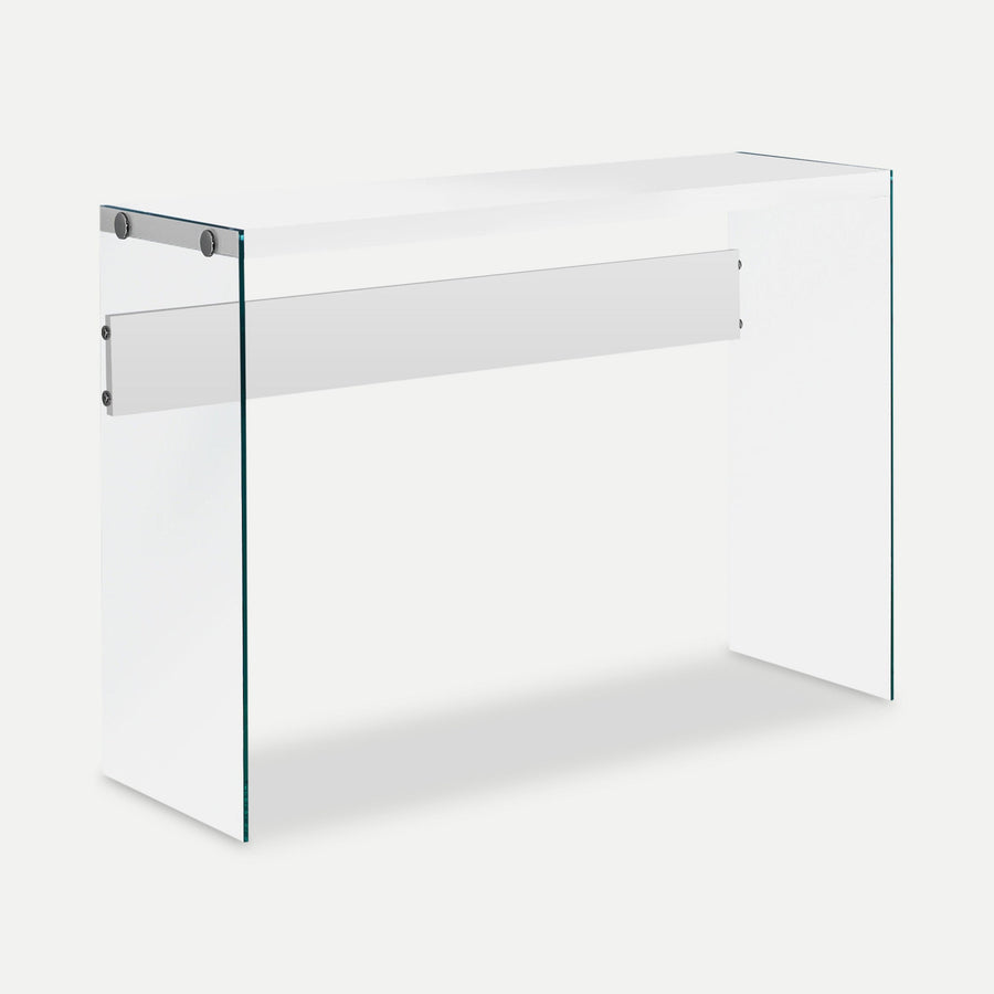Homeroots Console Tables Remy Console Table with Glass Frame