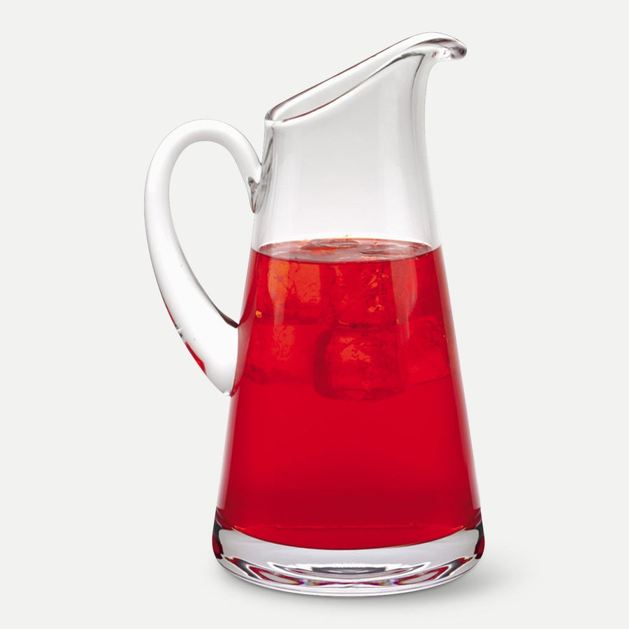 Homeroots Kitchen & Dining Serenity Crystal Pitcher with Handle