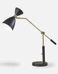 Homeroots Lighting Zeke 1-Light Industrial Modern Adjustable Arm Desk Lamp