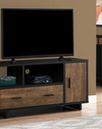 Homeroots Living Room Harlow TV Stand with Cabinet and Drawers