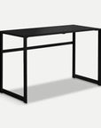 Homeroots Office Adam Minimalist-Modern Tempered Glass Desk