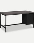Homeroots Office Francesco Writing Desk with Storage Drawers