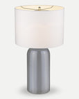 Homeroots Outdoor Palmer Polished Nickel Table Lamp