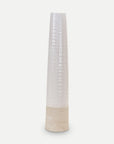 Melrose Home Goods & Essentials Magnolia White Stoneware Vase - Small